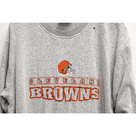 Vintage Cleveland Browns Football Sweatshirt Large - Picture 2 of 6